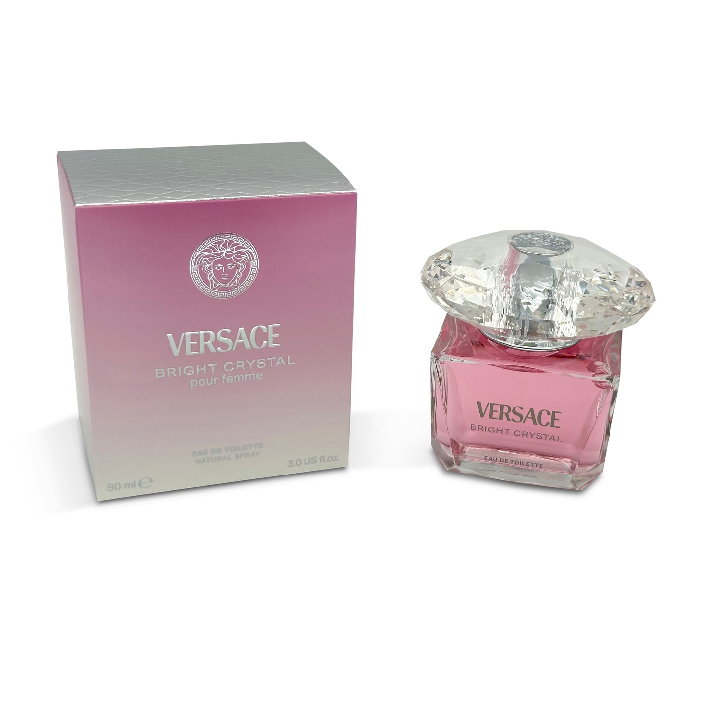 Versace Bright Crystal pour Femme Eau de Toilette (90 ml)