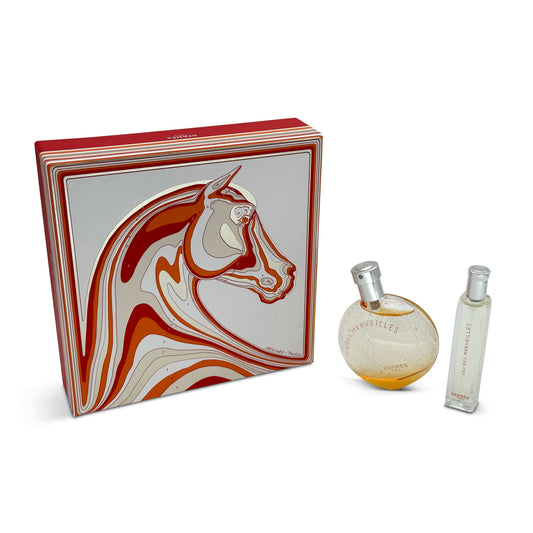 Hermes Eau des Merveilles Eau de Toilette (50 ml + 15 ml) Geschenkset