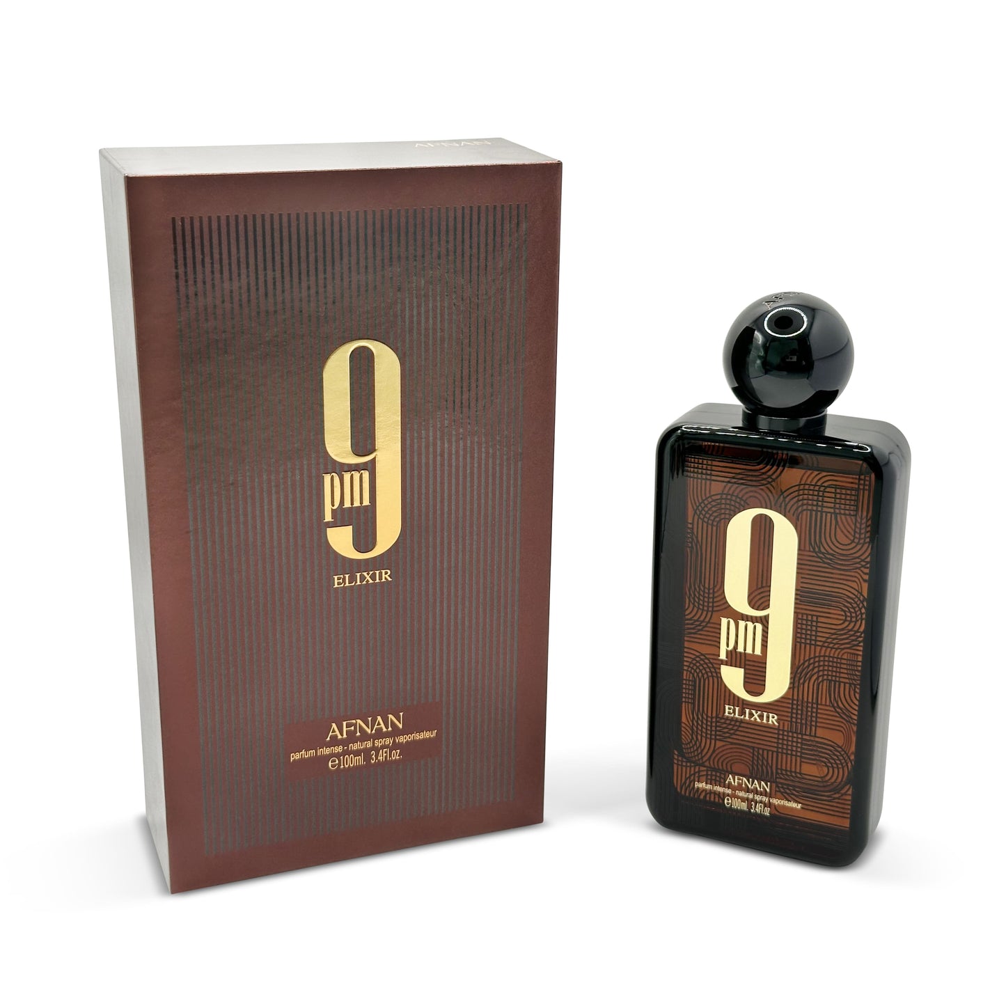 Afnan 9 PM Elixir Extrait de Parfum / Parfum Intense (100 ml)