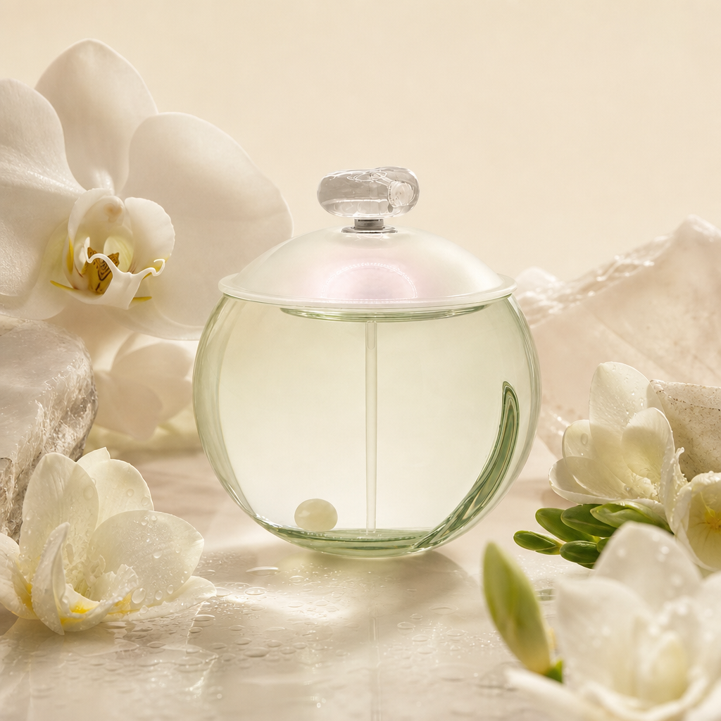 Der Flakon des Parfum Noa ist zart und feminin