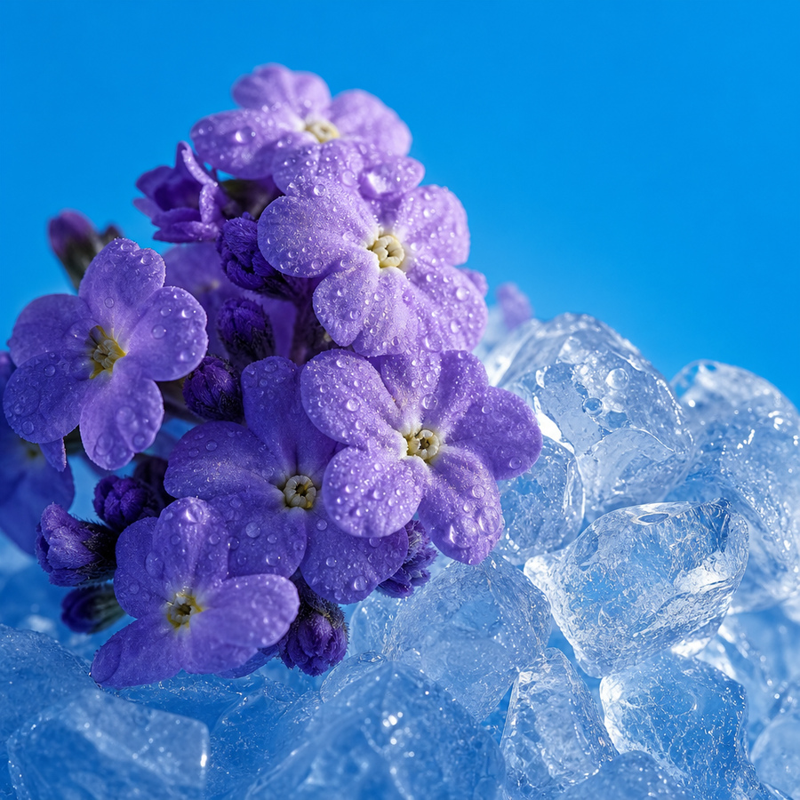Heliotrop und gefrorener Wodka
